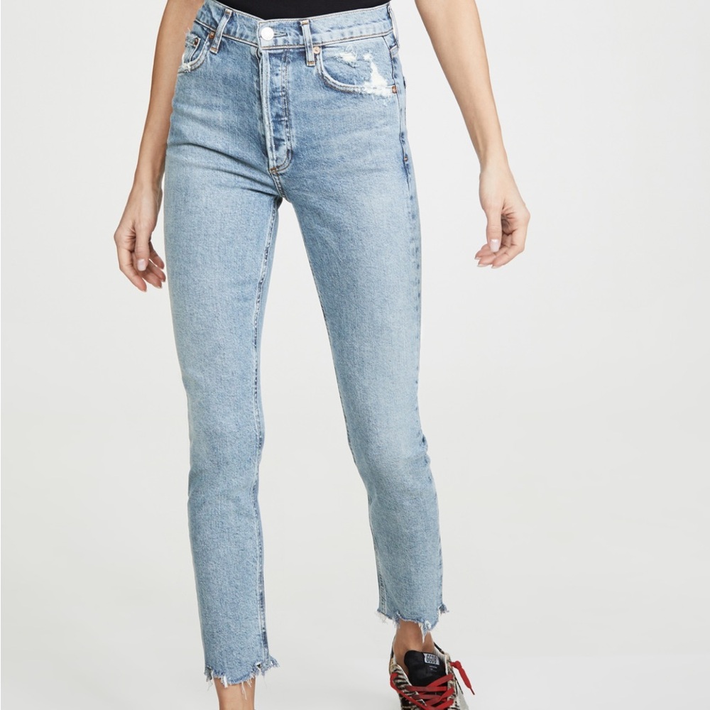 Agolde Nico High Rise Slim Fit Jeans